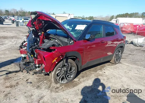 2025 Chevrolet Trailblazer Fwd Rs из США, поврежденный, VIN KL79MTSL0SB100690